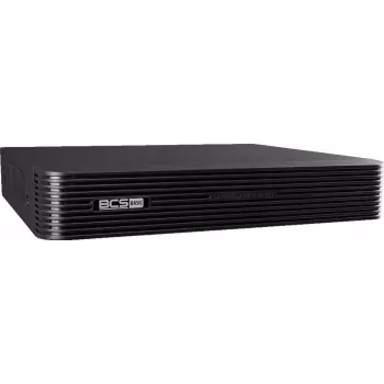 BCS BASIC BCS-B-NVR1001(2.0) gravador de vídeo em rede IP de 10 canais, 8MP, 1 HDD