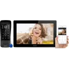EURA VDP-86A3 monitor de videoporteiro preto de 10 polegadas com Tuya Smart App