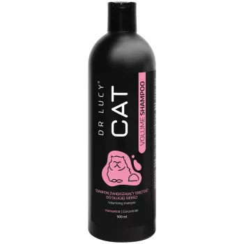 DR LUCY CAT VOLUME SHAMPOO 500 ML CONCENTRADO, CHAMPÔ VOLUMIZADOR PARA GATOS DE PELO LONGO