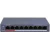 Hikvision DS-3E0109P-E/M(C) switch PoE Fast Ethernet de 9 portas, 8 portas PoE, orçamento 65W, não gerido