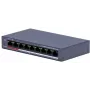 Hikvision DS-3E0109P-E/M(C) switch PoE Fast Ethernet de 9 portas, 8 portas PoE, orçamento 65W, não gerido