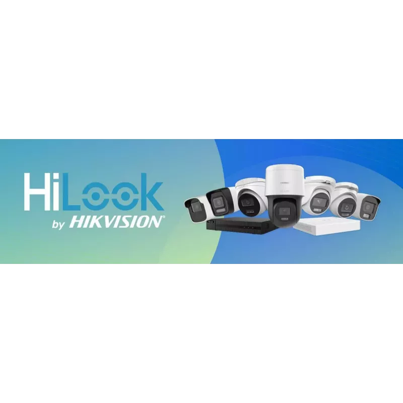 Hikvision Hilook IPC-B160HA-LU preto 6MP Smart Hybrid Light câmara de rede Bullet