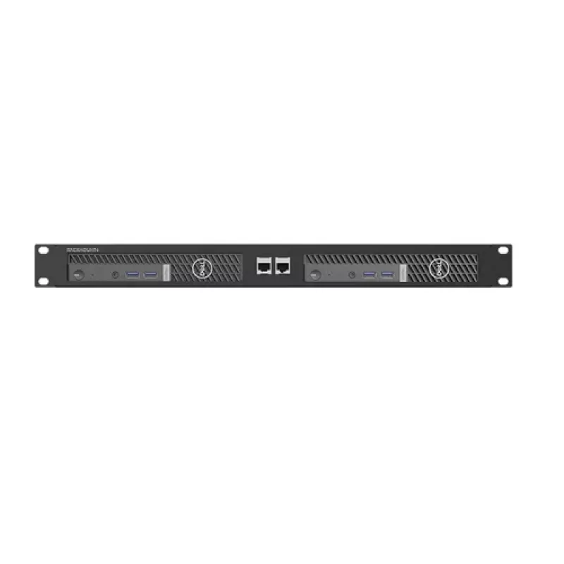 Kit Rackmount.IT para Dell OptiPlex MFF - suporte de montagem em rack 1U 19 polegadas, preto