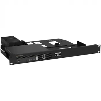 Kit Rackmount.IT para Dell OptiPlex MFF - suporte de montagem em rack 1U 19 polegadas, preto