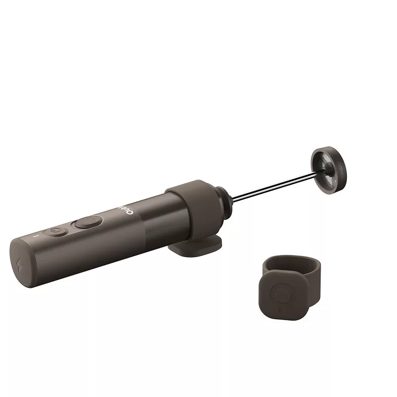 OutIn LattoGo espumador de leite portátil, castanho