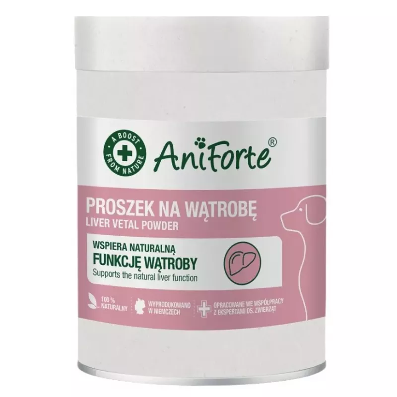 AniForte Liver Vital Pó para Cães - Suporte Hepático - 100g