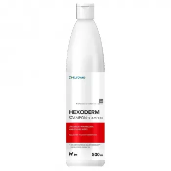 Champô medicinal EWE EUROWET Hexoderm para cães e gatos - 500ml