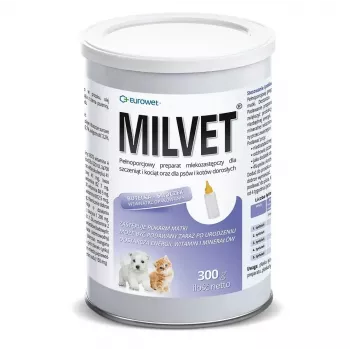 Substituto de leite EWE EUROWET Milvet para cães e gatos - 300 g