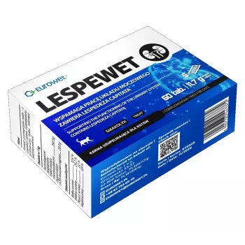 EUROWET Lespewet Suplemento para o sistema urinário de gatos - 60 comprimidos