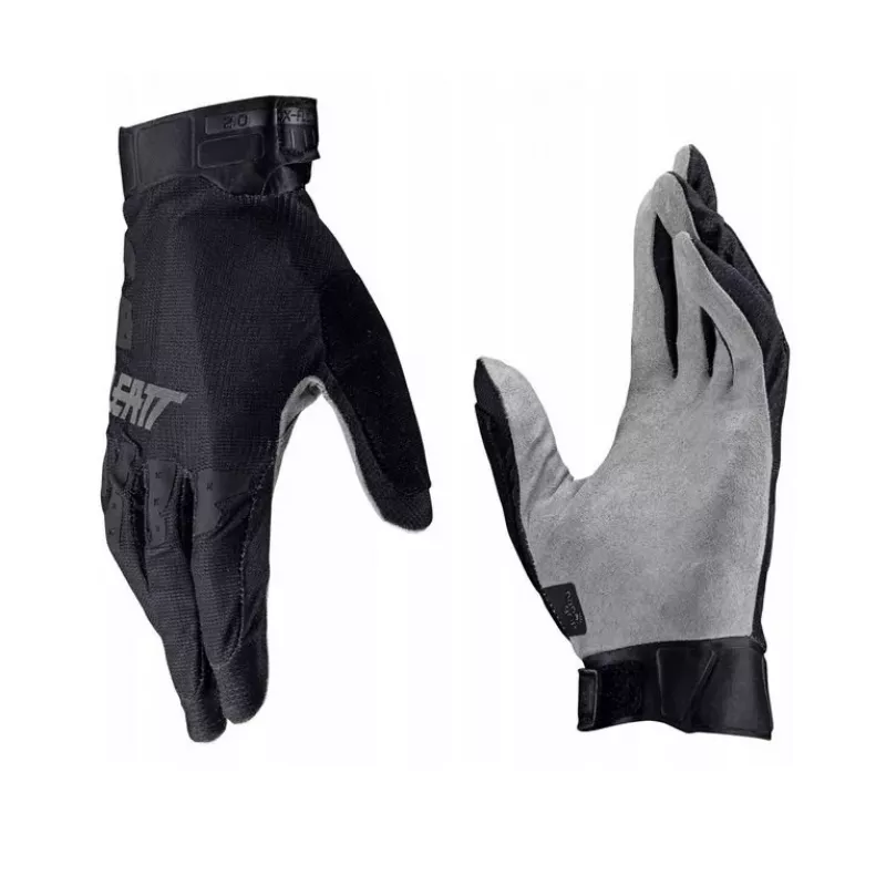 LEATT Glove MTB 2.0 X-Flow Luvas de ciclismo tamanho M, preto