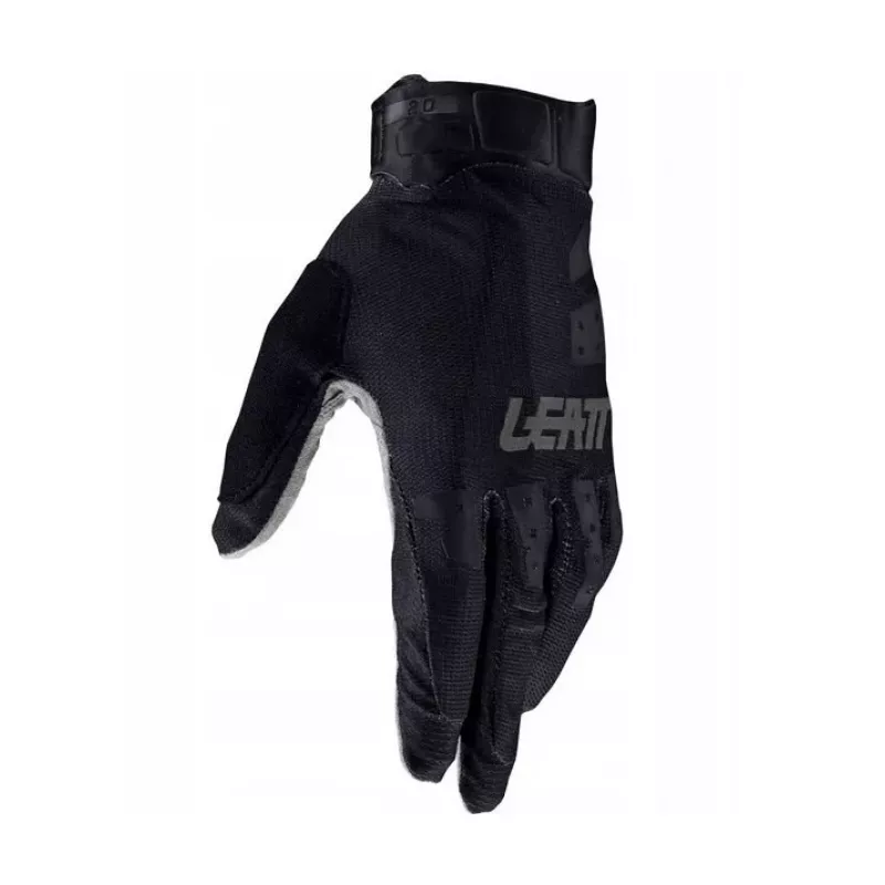 LEATT Glove MTB 2.0 X-Flow Luvas de ciclismo tamanho M, preto