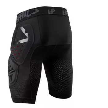 LEATT Impact Shorts 3DF 3.0 com proteções, tamanho L, preto