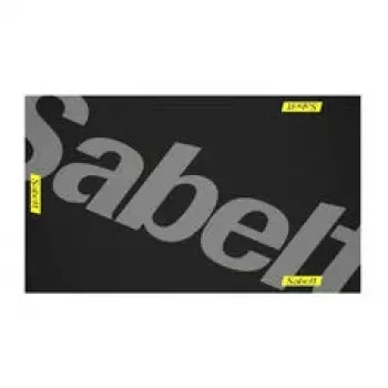 SABELT SIM RACING tapete Sabelt Sim Floor, 170 × 100 cm, antiderrapante, preto