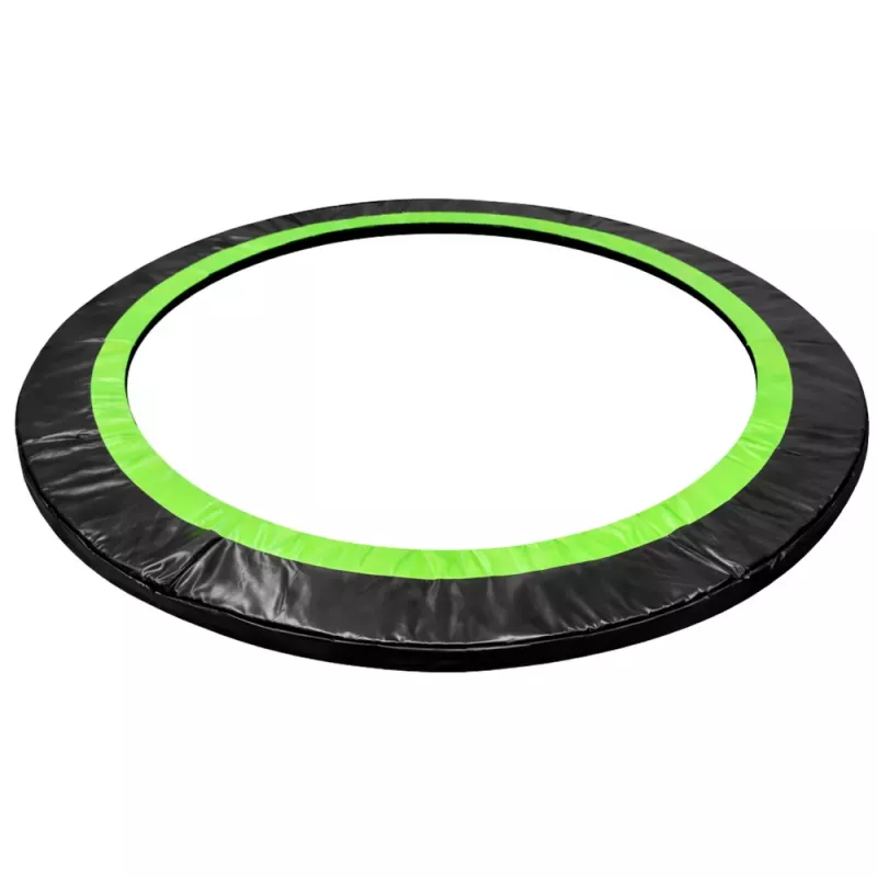 LEAN Spring Pad para trampolim preto 480-487 cm 16 ft