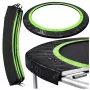 LEAN Spring Pad para trampolim preto 480-487 cm 16 ft