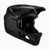 LEATT MTB Enduro 4.0 V23 capacete de bicicleta com queixeira amovível, tamanho M, preto