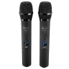 PDE Prodipe M850 DSP Duo UHF F5 - sistema de microfone sem fios UHF com 2 microfones de mão