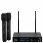 PDE Prodipe M850 DSP Duo UHF F5 - sistema de microfone sem fios UHF com 2 microfones de mão