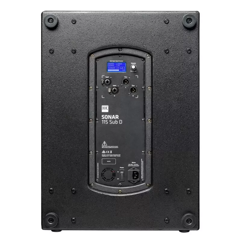 HK Audio Sonar 115 SUB D subwoofer ativo 15 polegadas 600W RMS Class-D