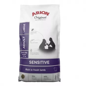 AIN ARION Original Sensitive Large Lamb Mono alimento seco para cães 12kg
