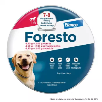 ENA ELANCO Foresto Coleira para Cães acima de 8 kg
