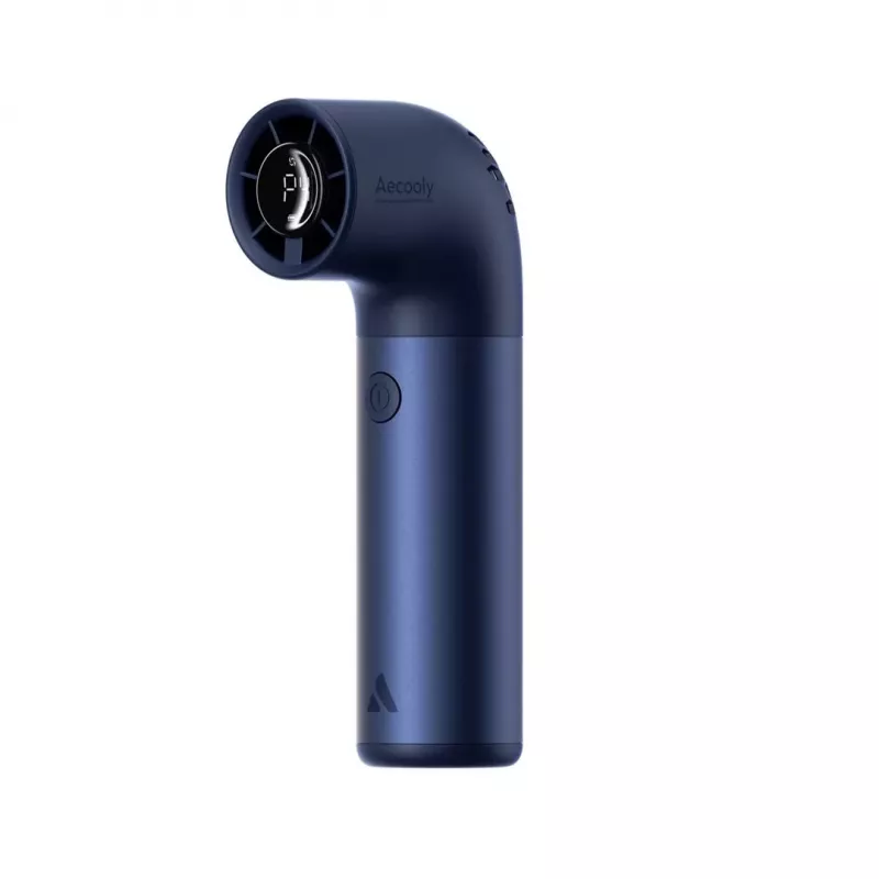 AEL Aecooly Aero Pro Ventilador de Mão de Alta Velocidade, Azul