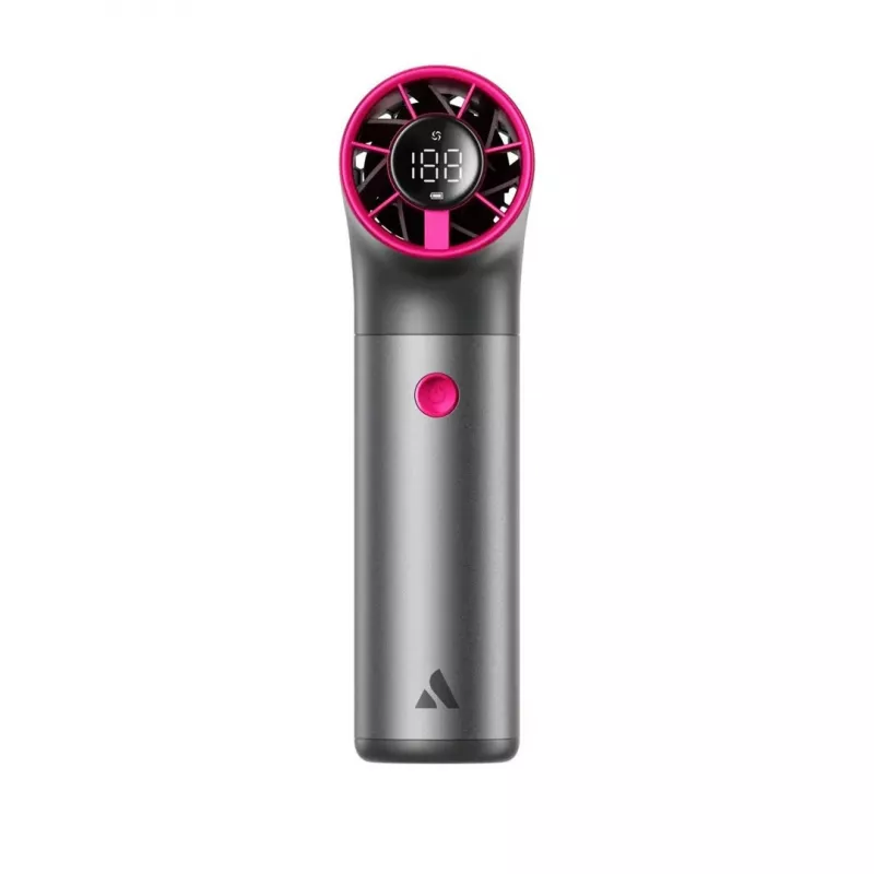 AEL Aecooly Aero Ultra Ventilador de Mão de Alta Velocidade, Cinzento-Roxo