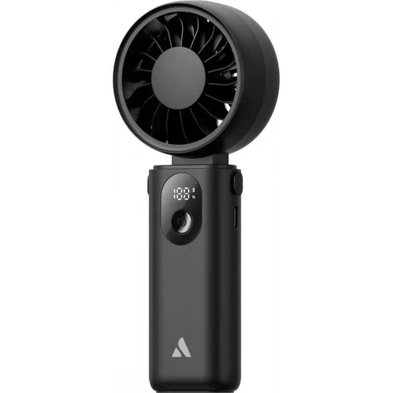 Ventilador de mão portátil AEL AECOOLY Halo 04, preto