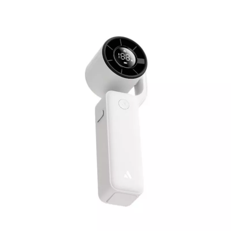 Ventilador de mão portátil AEL Aecooly Air Gimbal, branco
