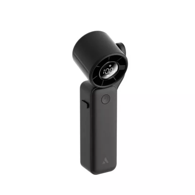Ventilador de mão portátil AEL Aecooly Air Gimbal, preto