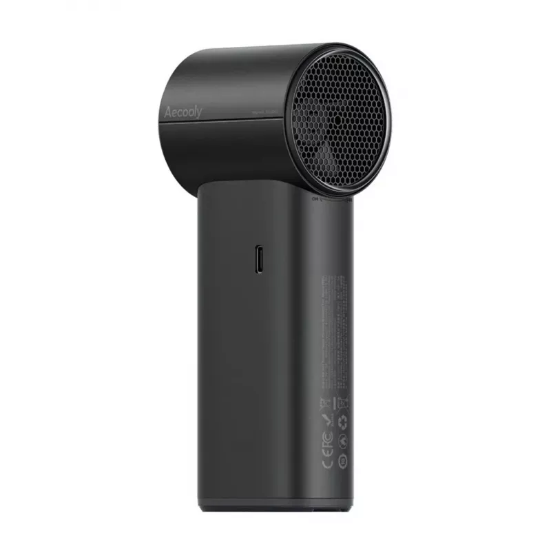 Ventilador de mão portátil AEL AECOOLY Cold Air Pro, preto
