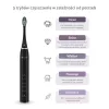 Escova de dentes sónica TLF TrueLife SonicBrush Clean30 preta para adultos