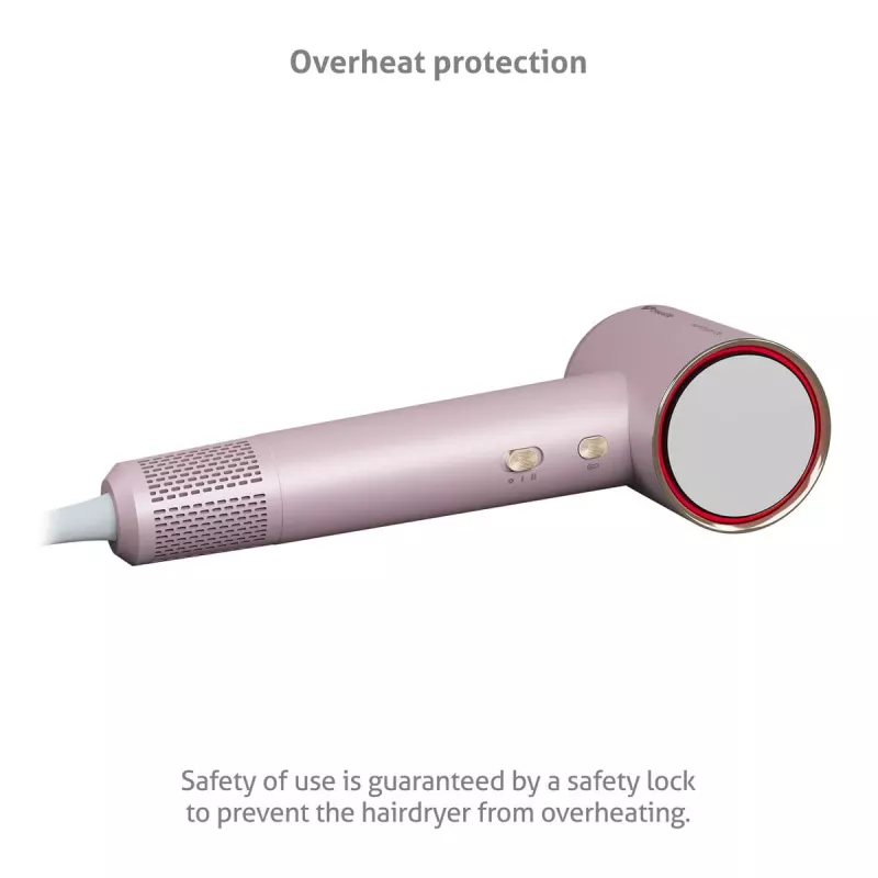 Secador de cabelo TLF TrueLife HairDryer D6 1600 W rosa