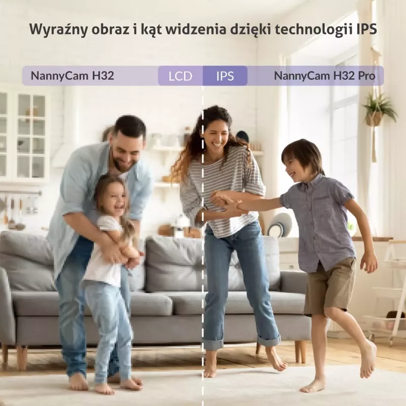 Intercomunicador para bebé TLF TrueLife NannyCam H32 Pro