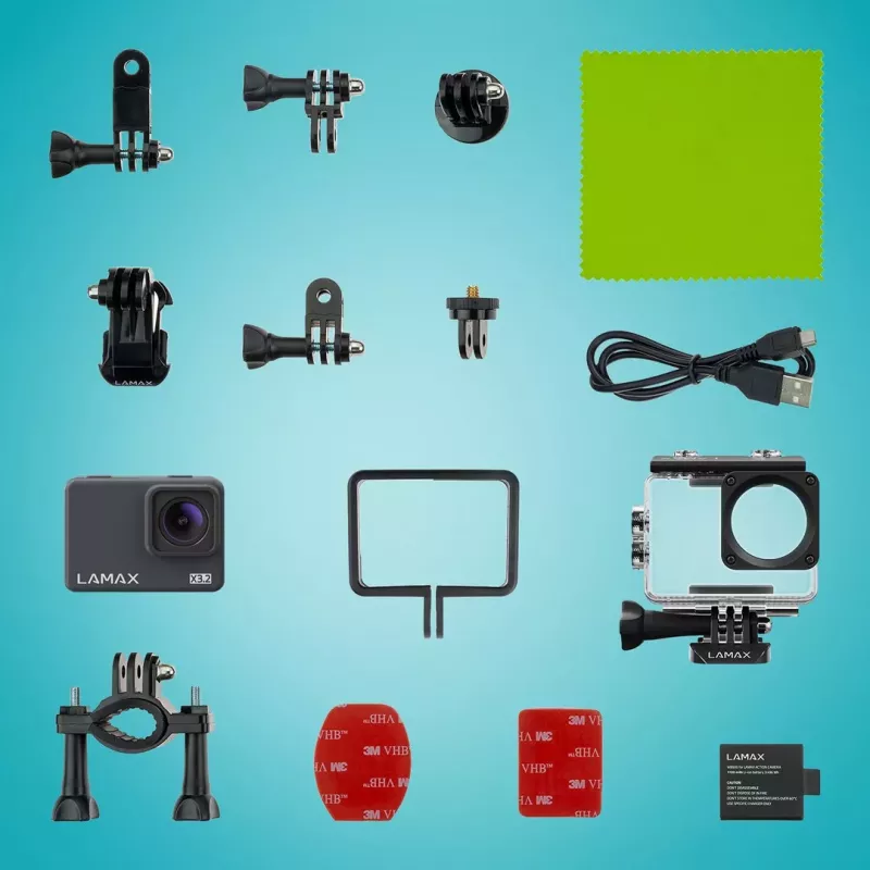 LAMAX X3.2 câmara de ação, 4K, 2", Wi-Fi, 12 MP