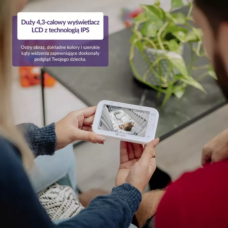 Intercomunicador de vídeo para bebé TLF TrueLife NannyCam R4 Pro