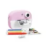 Máquina fotográfica digital infantil LAMAX InstaKid2 Play, rosa, ecrã IPS de 2,0 polegadas, vídeo Full HD, foto 48 Mpx, microSD