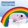 Máquina fotográfica digital infantil LAMAX InstaKid2 Play, rosa, ecrã IPS de 2,0 polegadas, vídeo Full HD, foto 48 Mpx, microSD