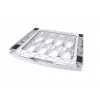 Conjunto de empilhamento para máquina de lavar e secar SC2 com gaveta e cinta de segurança, branco