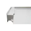 Conjunto de empilhamento para máquina de lavar e secar SC2 com gaveta e cinta de segurança, branco