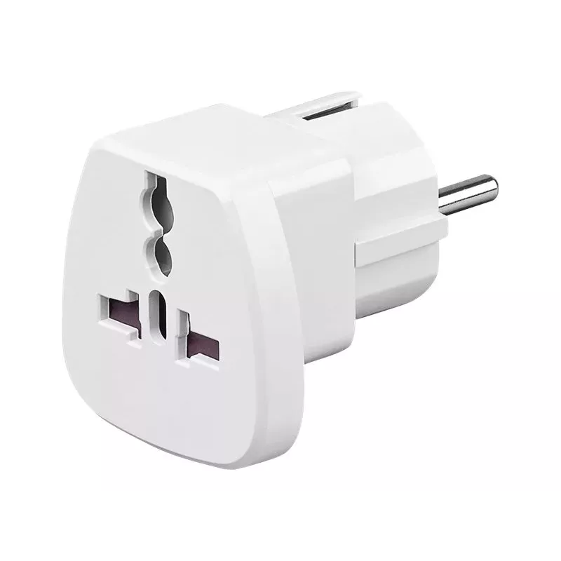 Goobay adaptador de viagem mundial - Europa, branco (94026)