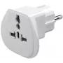 Goobay adaptador de viagem mundial - Europa, branco (94026)
