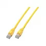 EFB Elektronik Cabo de rede Cat.6 U/UTP CCA 10m amarelo