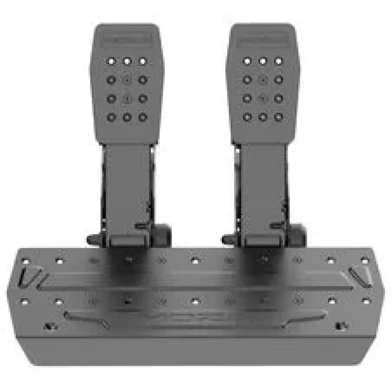 Moza Racing SRP2 Pedais de corrida - conjunto de dois pedais com travão load-cell e pedal do acelerador de efeito Hall