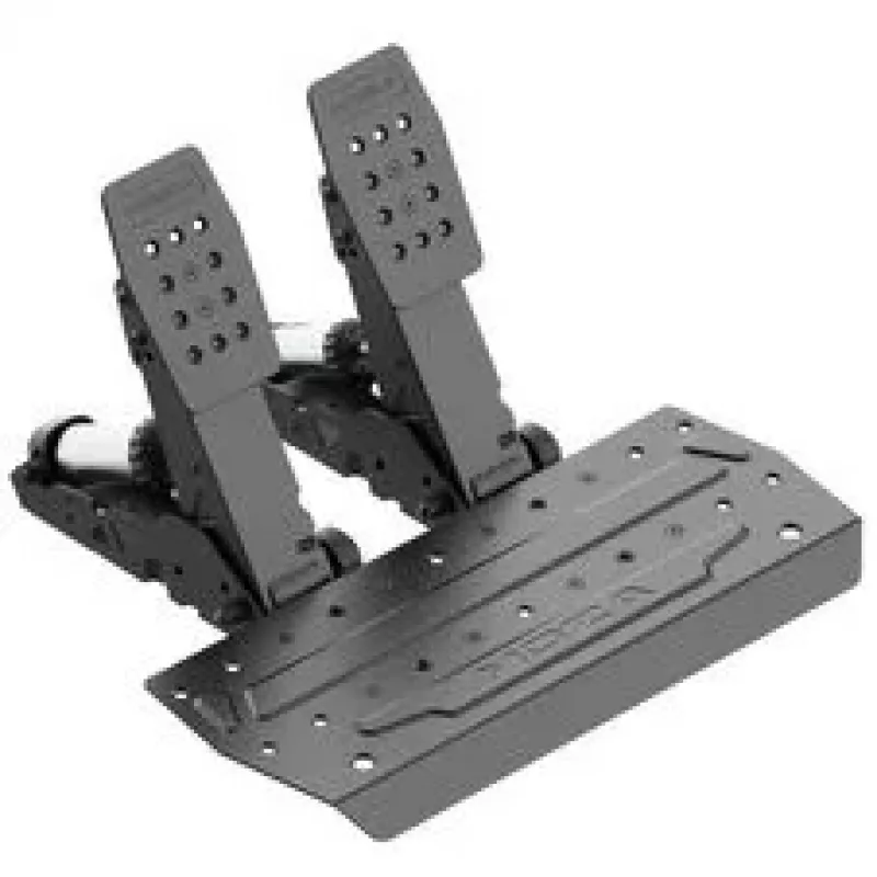 Moza Racing SRP2 Pedais de corrida - conjunto de dois pedais com travão load-cell e pedal do acelerador de efeito Hall