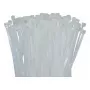 Abraçadeiras de nylon WKK naturais 200x3,6 mm 100 unidades