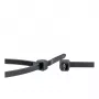 Abraçadeiras WKK pretas estabilizadas contra UV 200x4,8mm 100 unid.