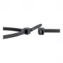 Abraçadeira WKK preta estabilizada contra UV 370x4,8mm 100 unidades