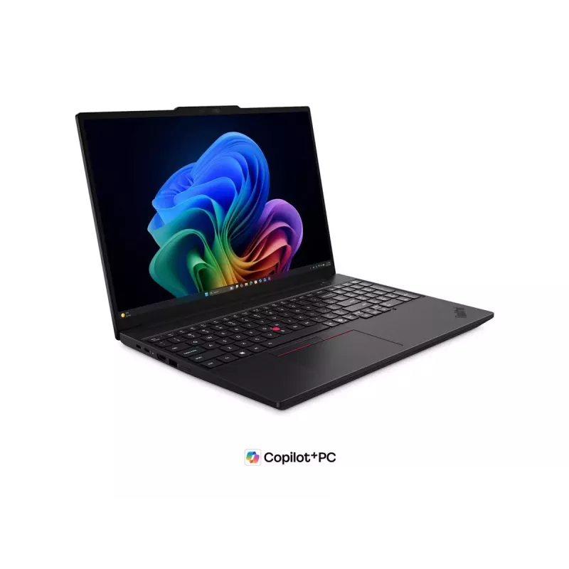 Portátil Lenovo ThinkPad T16 G5 Intel - 16 polegadas WUXGA IPS antirreflexo, Intel Core Ultra 7 355, 32GB LPDDR5X, 512GB SSD, Intel Graphics, Windows 11 Pro, Wi-Fi 7, Bluetooth 5.4, preto
