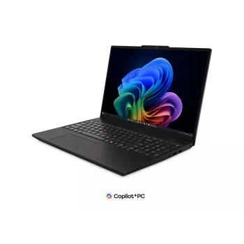 Portátil Lenovo ThinkPad T16 G5 Intel - 16 polegadas WUXGA IPS antirreflexo, Intel Core Ultra 7 355, 32GB LPDDR5X, 512GB SSD, Intel Graphics, Windows 11 Pro, Wi-Fi 7, Bluetooth 5.4, preto